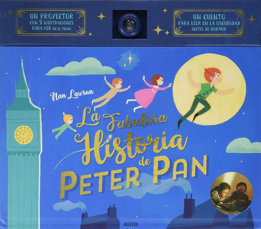 La fabulosa historia de Peter Pan. Libro proyector