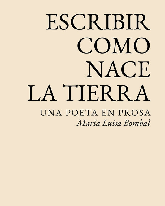 Escribir como nace la tierra