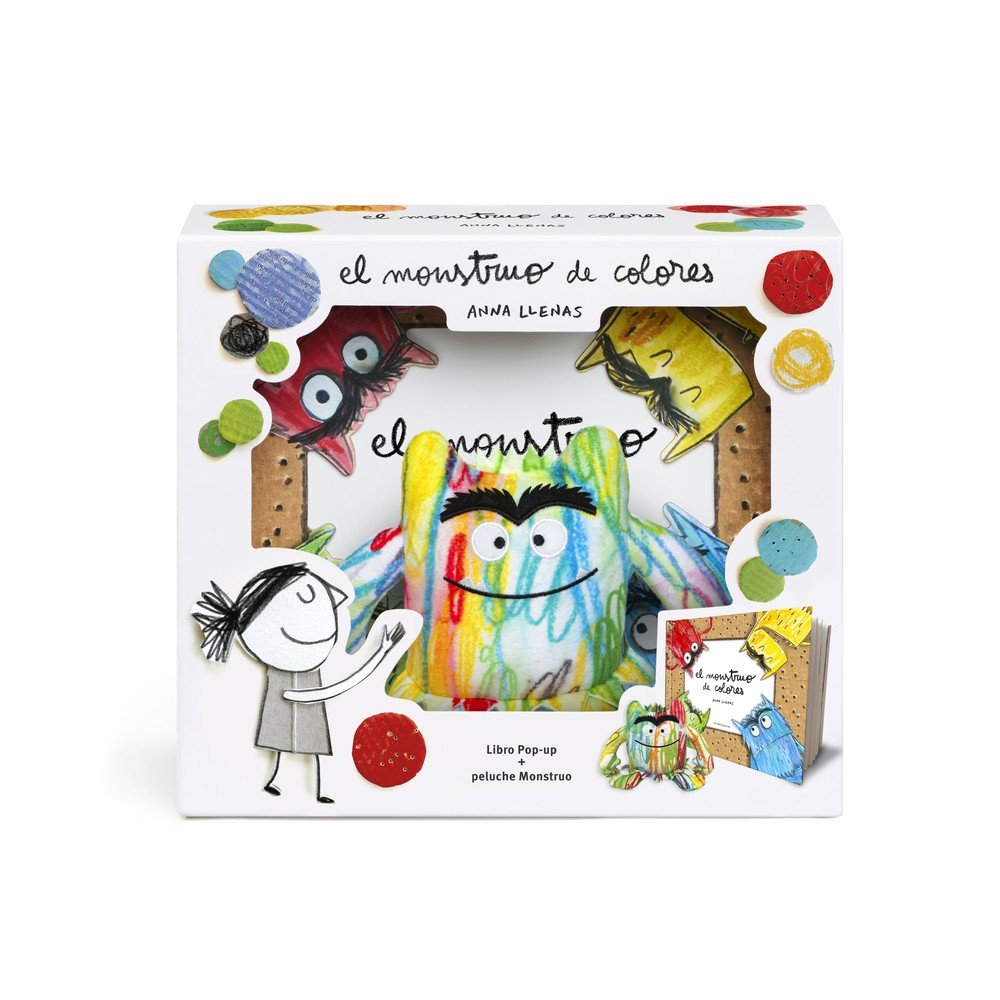 El Monstruo de Colores. Libro Pop-up + peluche Monstruo