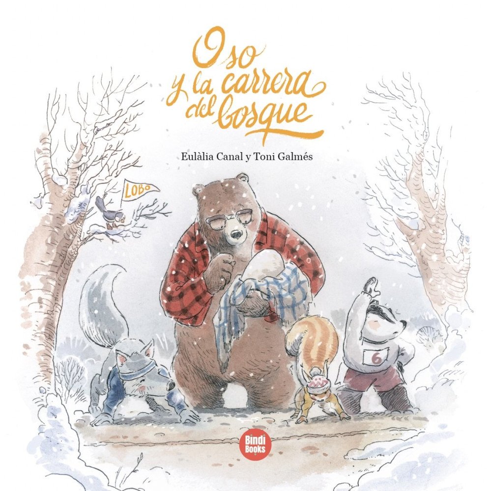 Oso y la carrera del bosque