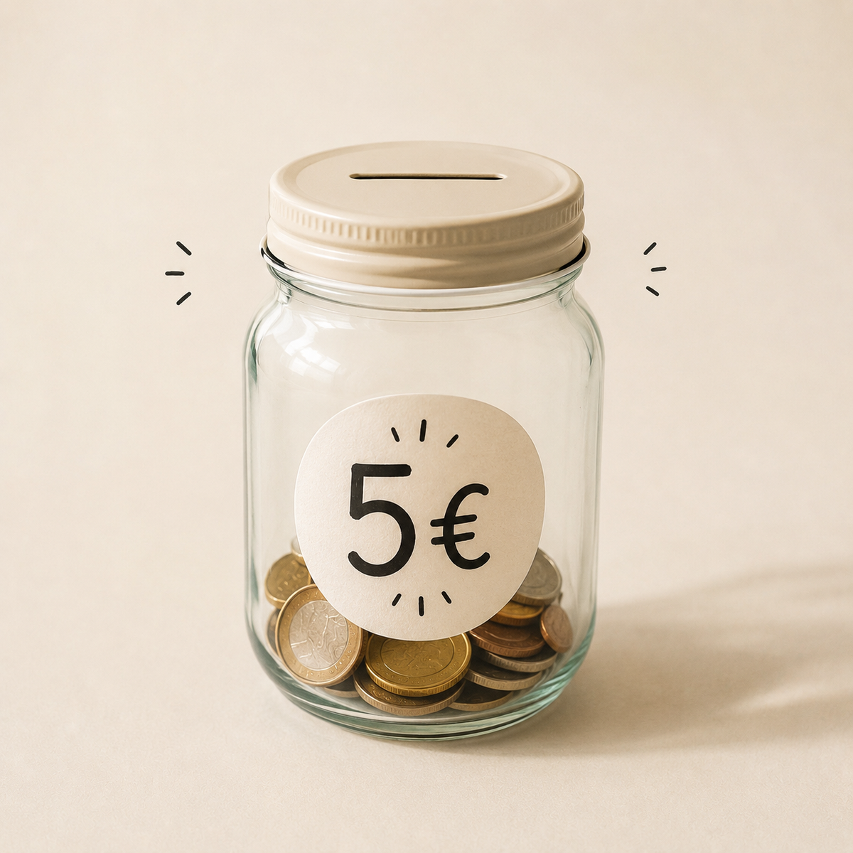 Hucha 5€